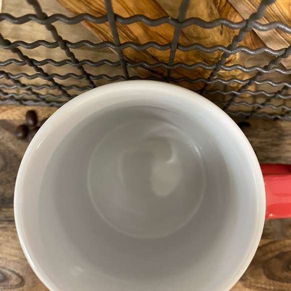 Motivational White and Red Ceramic Coffee Mug - Anonymous Quote - Picture 5 of 5